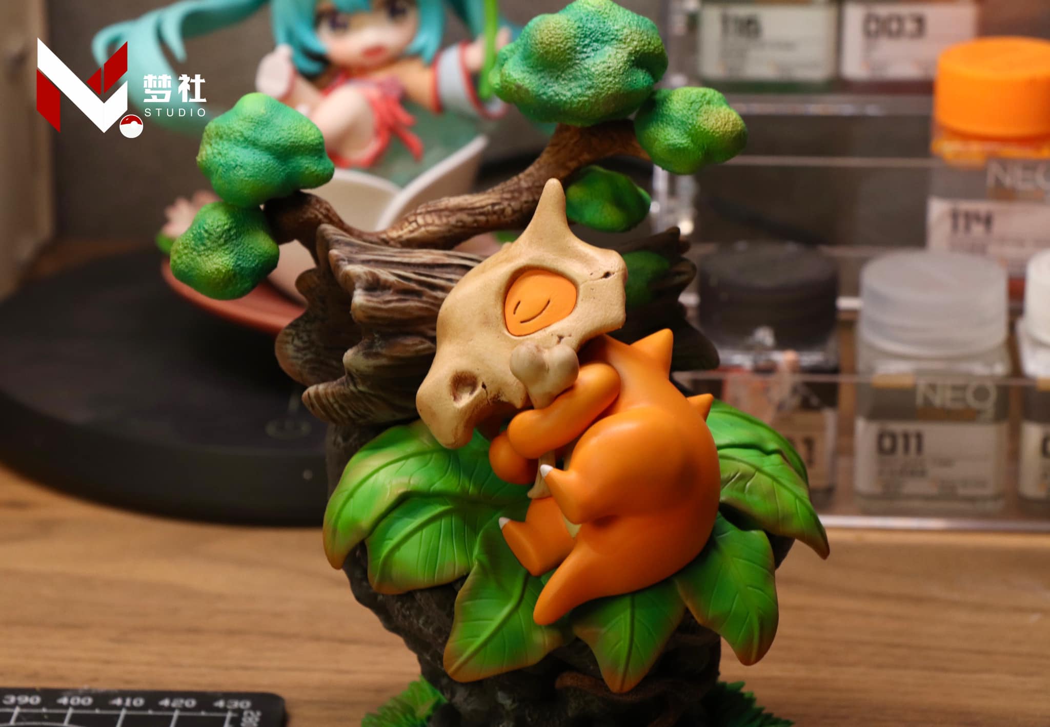 Sleeping Cubone - Pokemon - GL Studio