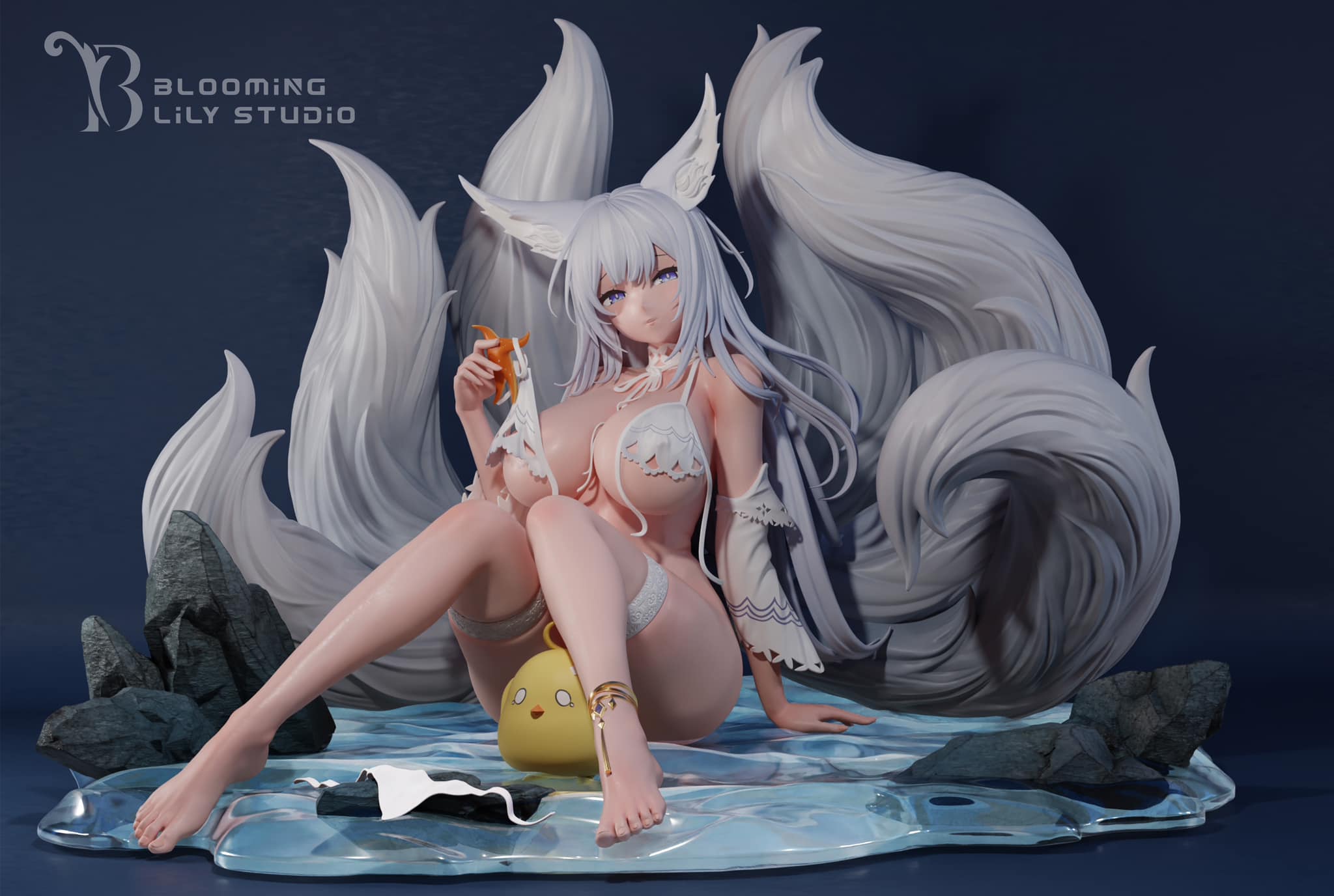 Shinano – Azur Lane – Blooming Lily Studio – 3d Custom Studio