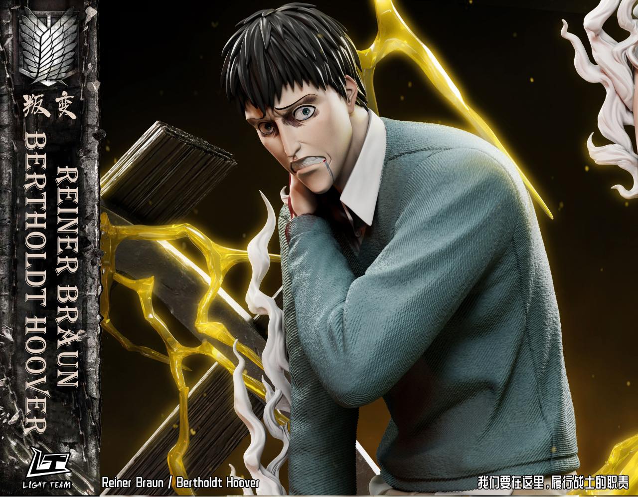 Reiner Braun & Bertholdt Hoover - Attack On Titan - Light Team - Image 7