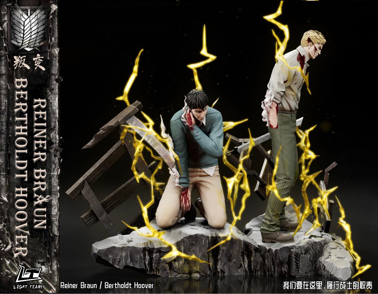 Reiner Braun & Bertholdt Hoover - Attack On Titan - Light Team - Image 9