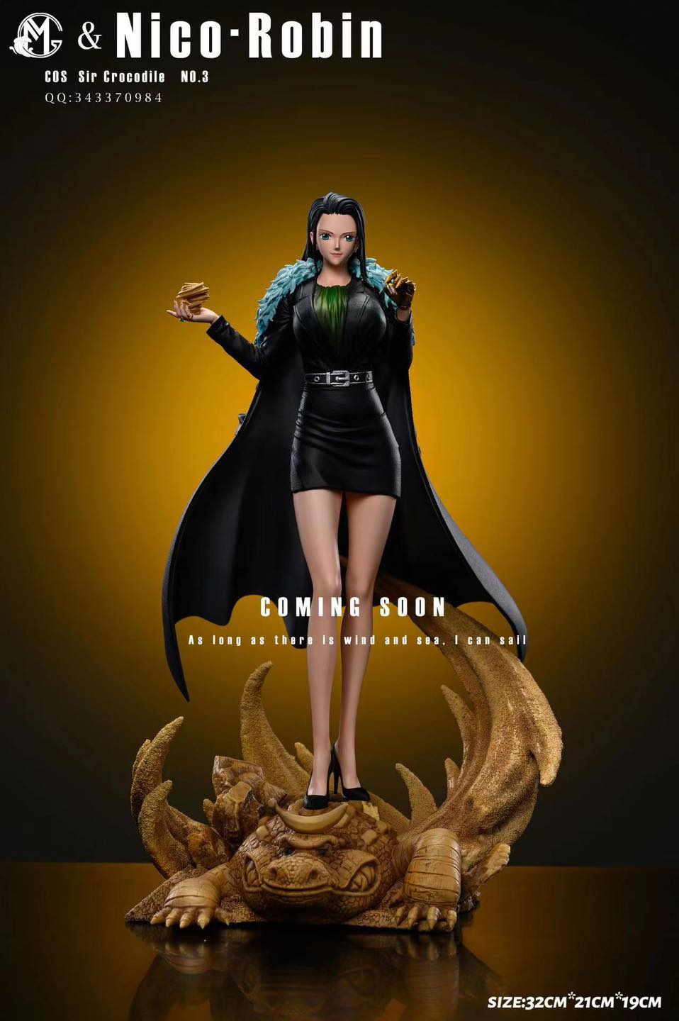 Nico Robin Cosplay Crocodile – One Piece – GM Studio – 3d Custom Studio