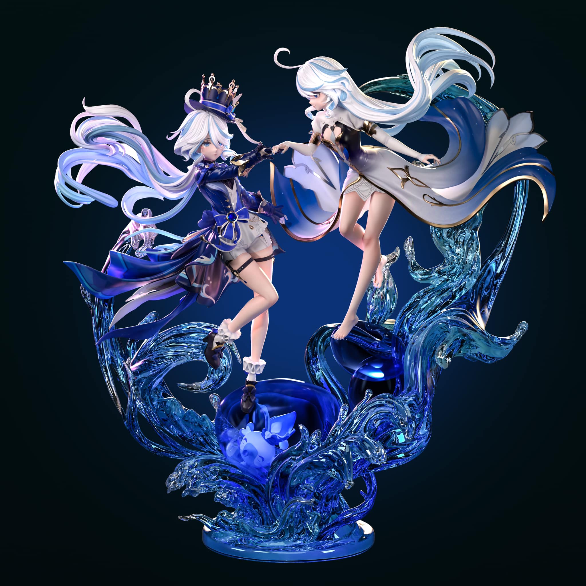 Furina & Focalos NSFW - Genshin Impact - Hakimi Studio