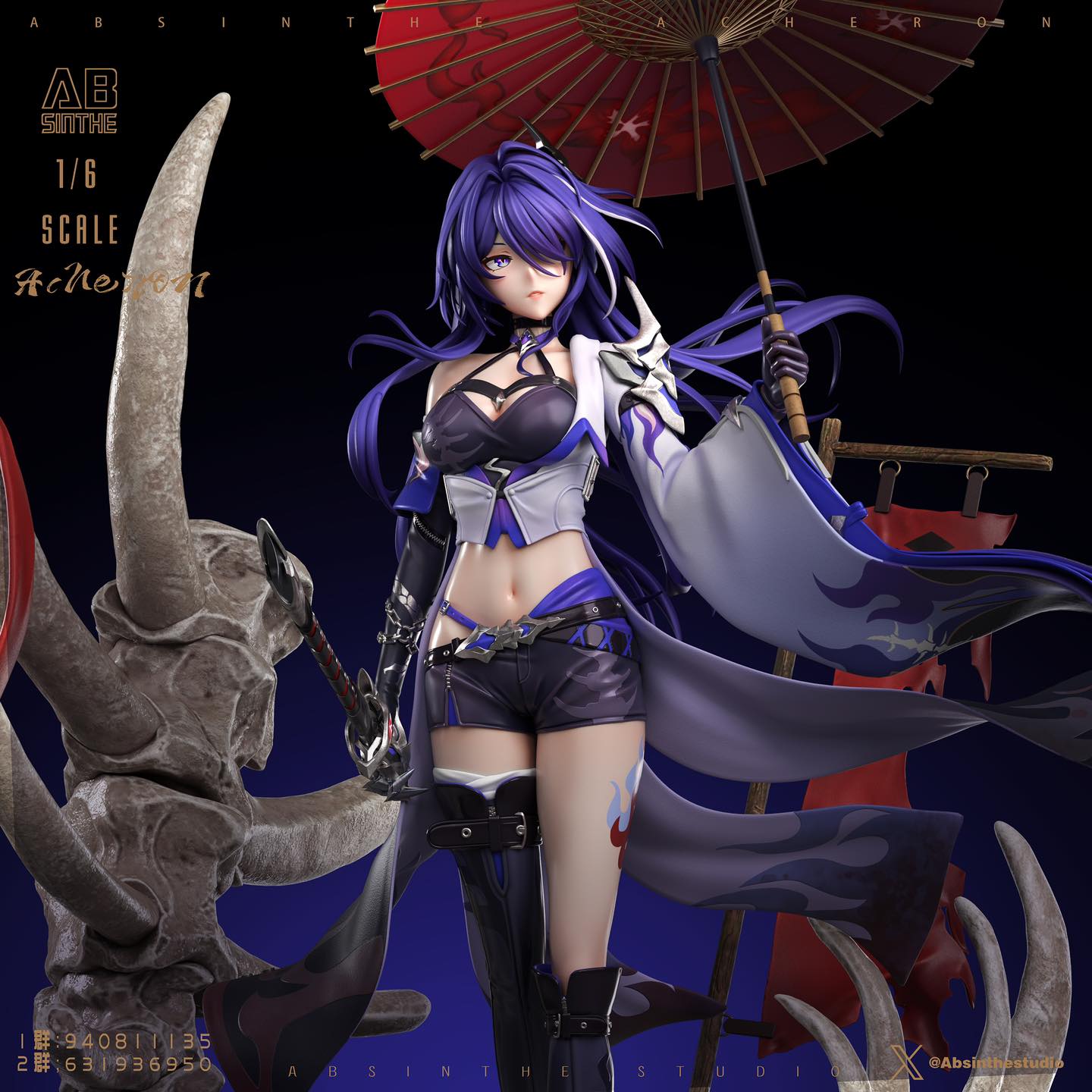 Acheron - Honkai Star Rail - ABsinthe Studio - Image 3