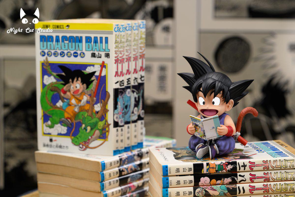 Son Goku reading comic book - Dragon Ball - Night Cat Studio - Image 7