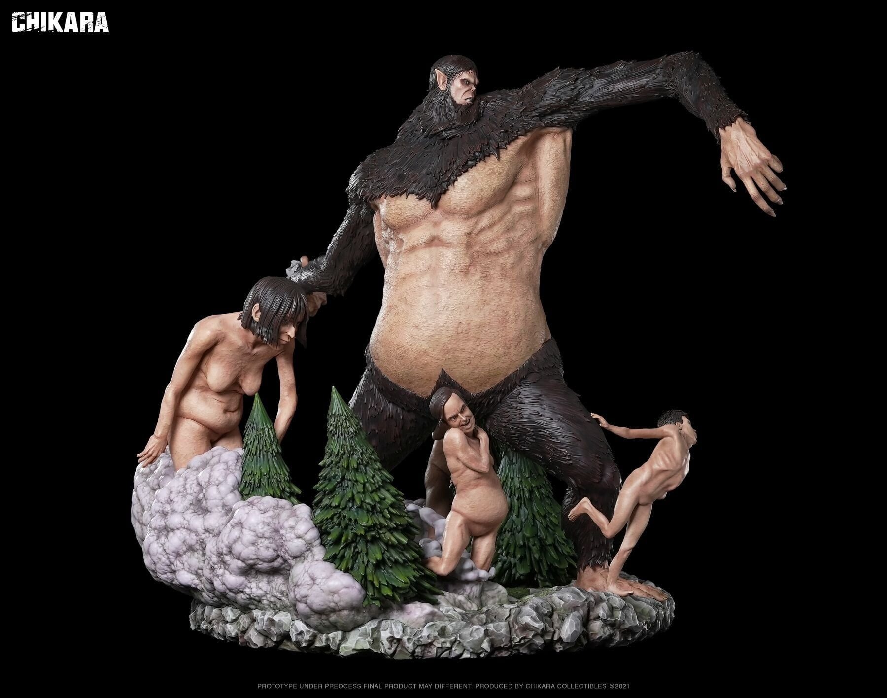 Beast Titan - Attack On Titan - Chikara Studio