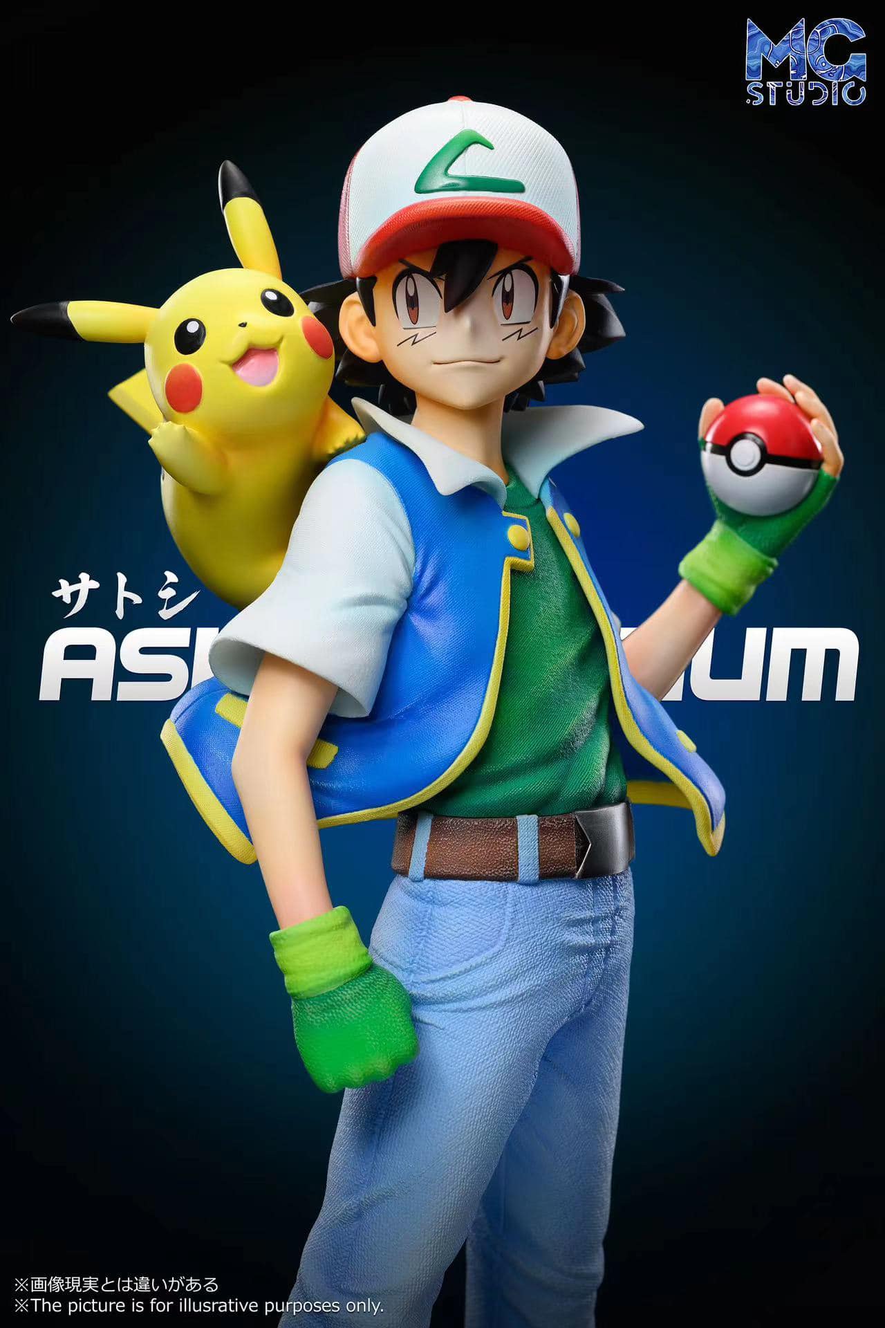 Ash Ketchum (Satoshi) - Pokemon - MG Studio