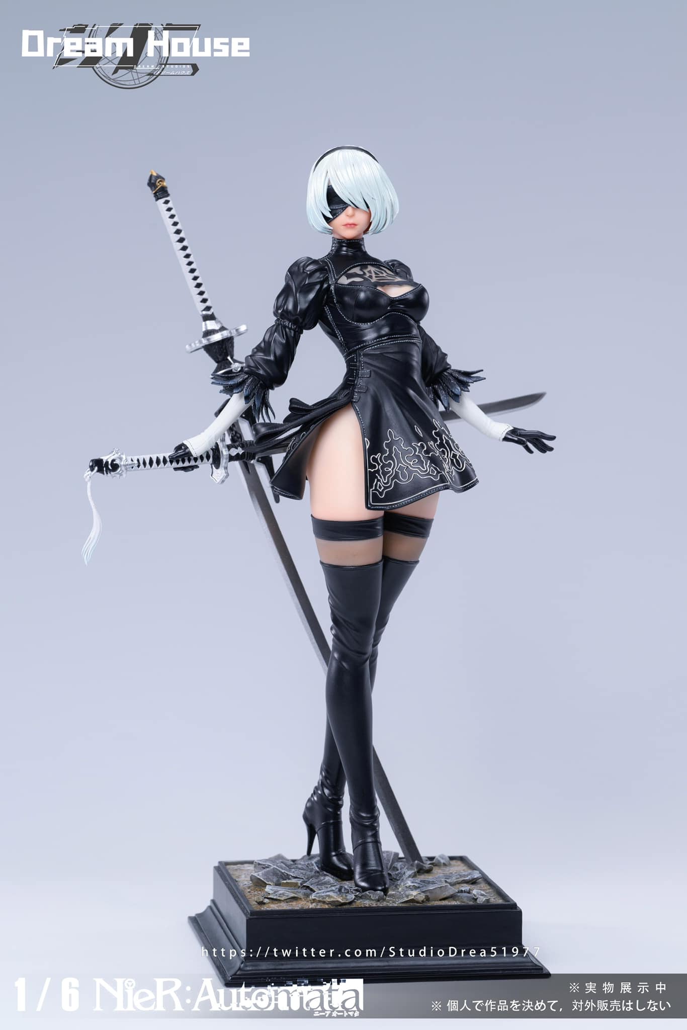 DreamHouseStudio NierAutomata2B 1/6未開封新品 2B – NieR Automata – Dream House Studio – 3d Custom Studio