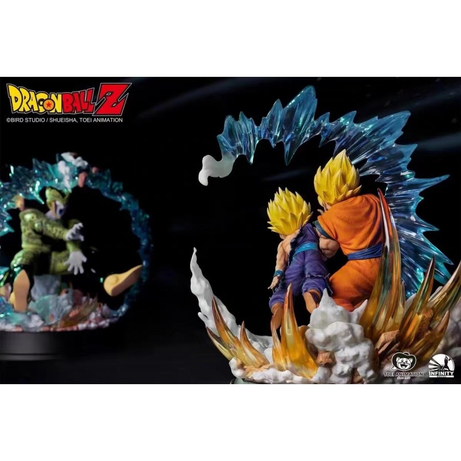 Son Goku & Gohan Vs Perfect Cell - Infinity Studio - Image 4