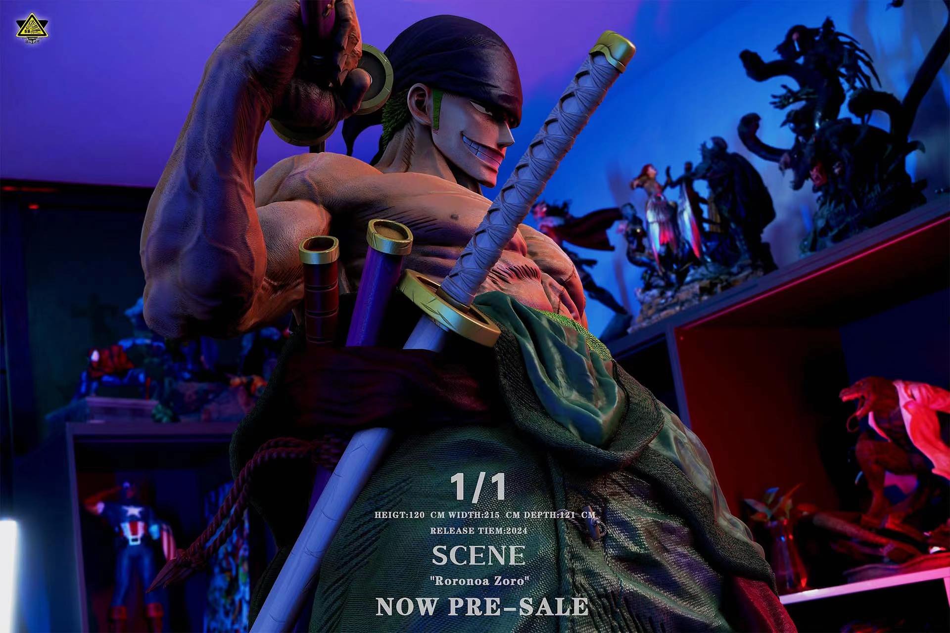 Zoro 1/1 - One Piece - Super Bomb Studio - 1 SLOT ONLY - Image 4