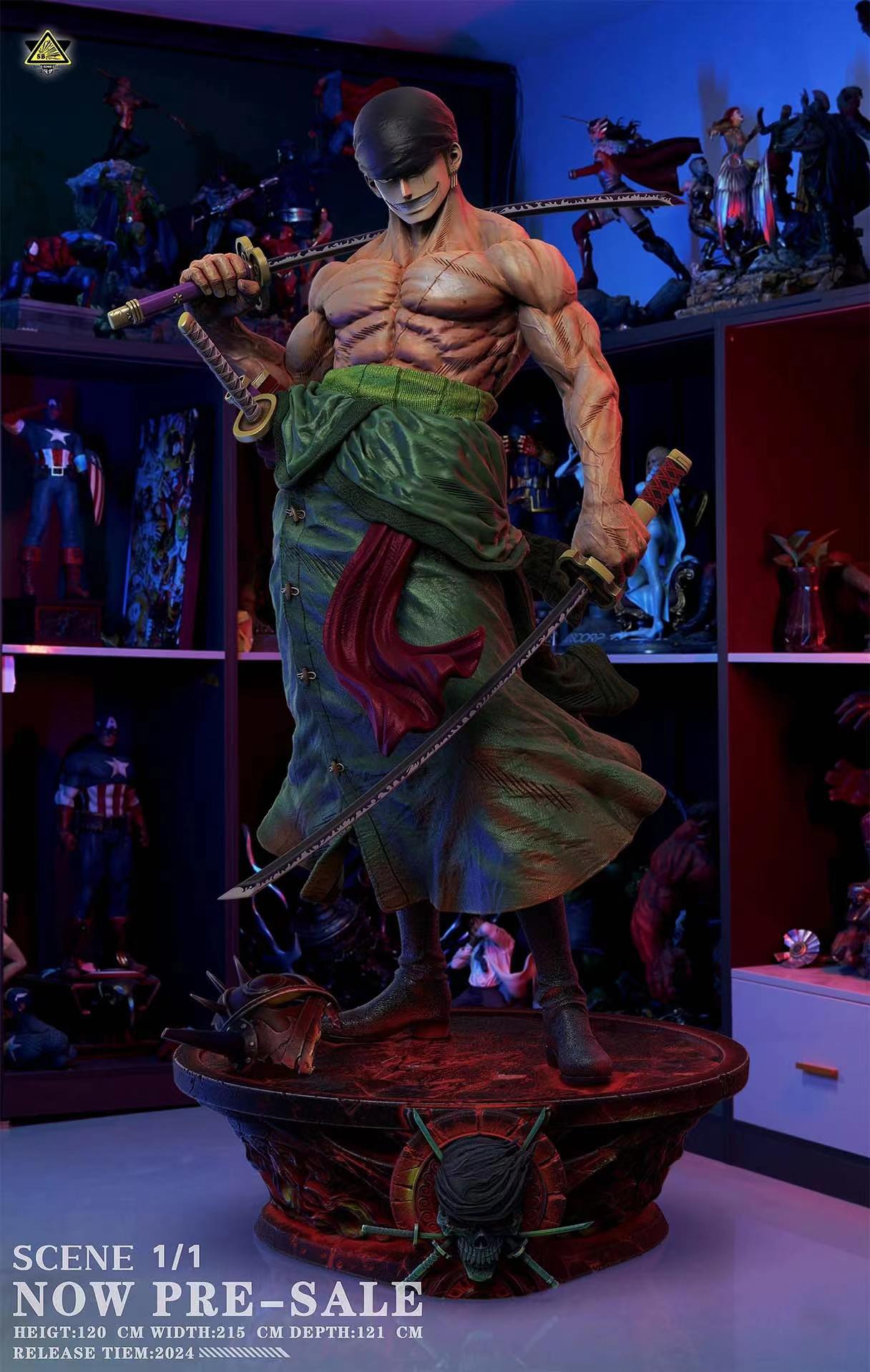 Zoro 1/1 - One Piece - Super Bomb Studio - 1 SLOT ONLY - Image 5
