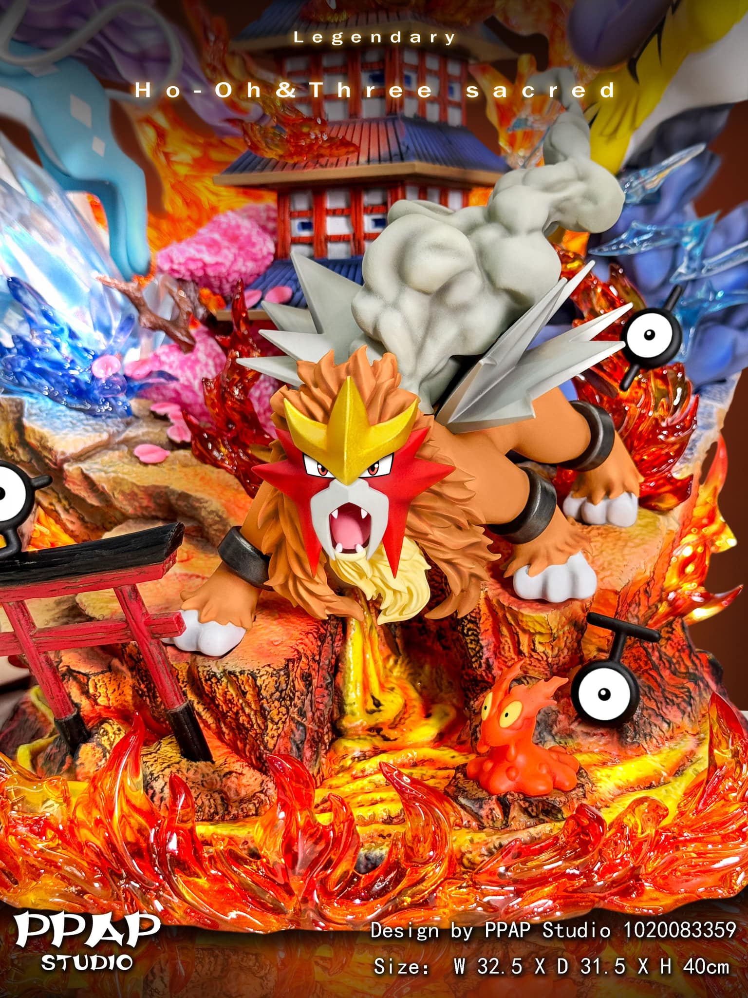 Johto Legendary Pokemons - Pokemon - PPAP Studio - Image 4