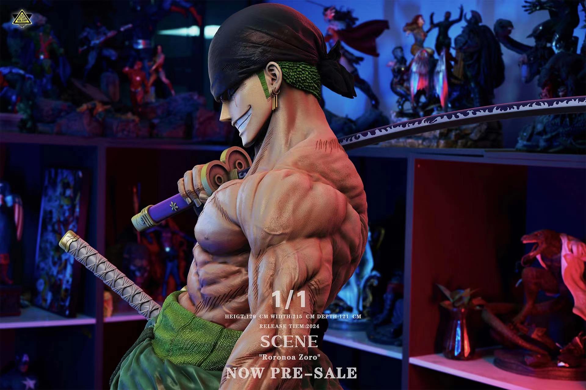 Zoro 1/1 - One Piece - Super Bomb Studio - 1 SLOT ONLY - Image 3