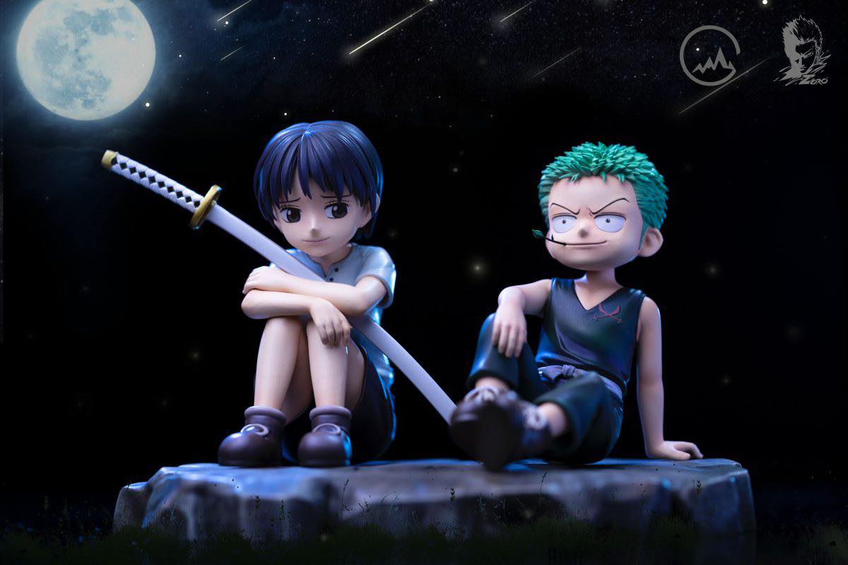 Childhood Zoro & Kuina - One Piece - GG Studio