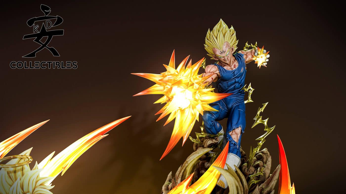 Goku SSJ2 vs Vegeta SSJ2 - Dragon Ball - KD Studio - Image 2