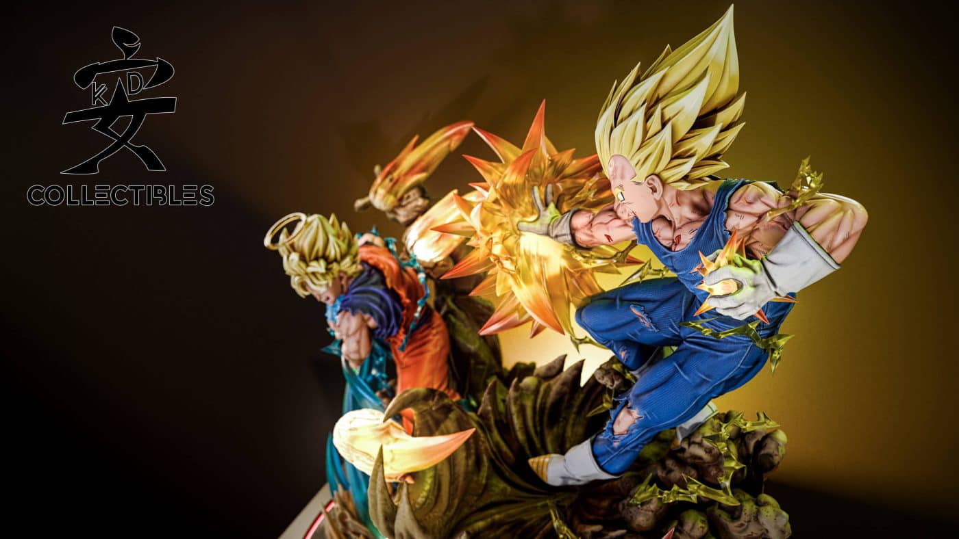 Goku SSJ2 vs Vegeta SSJ2 - Dragon Ball - KD Studio - Image 3