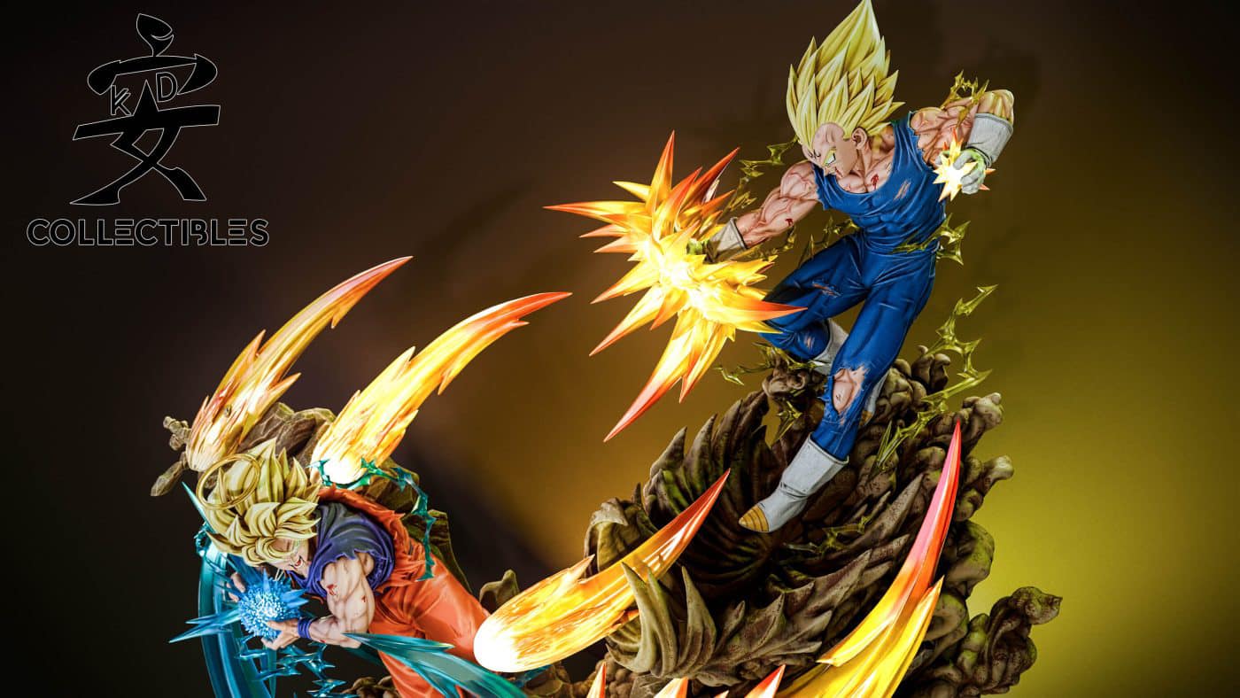 Goku SSJ2 vs Vegeta SSJ2 - Dragon Ball - KD Studio - Image 4