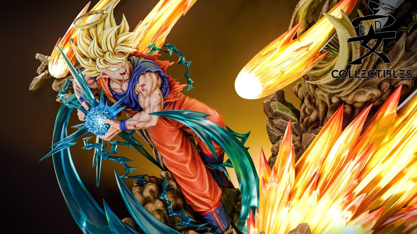 Goku SSJ2 vs Vegeta SSJ2 - Dragon Ball - KD Studio - Image 5