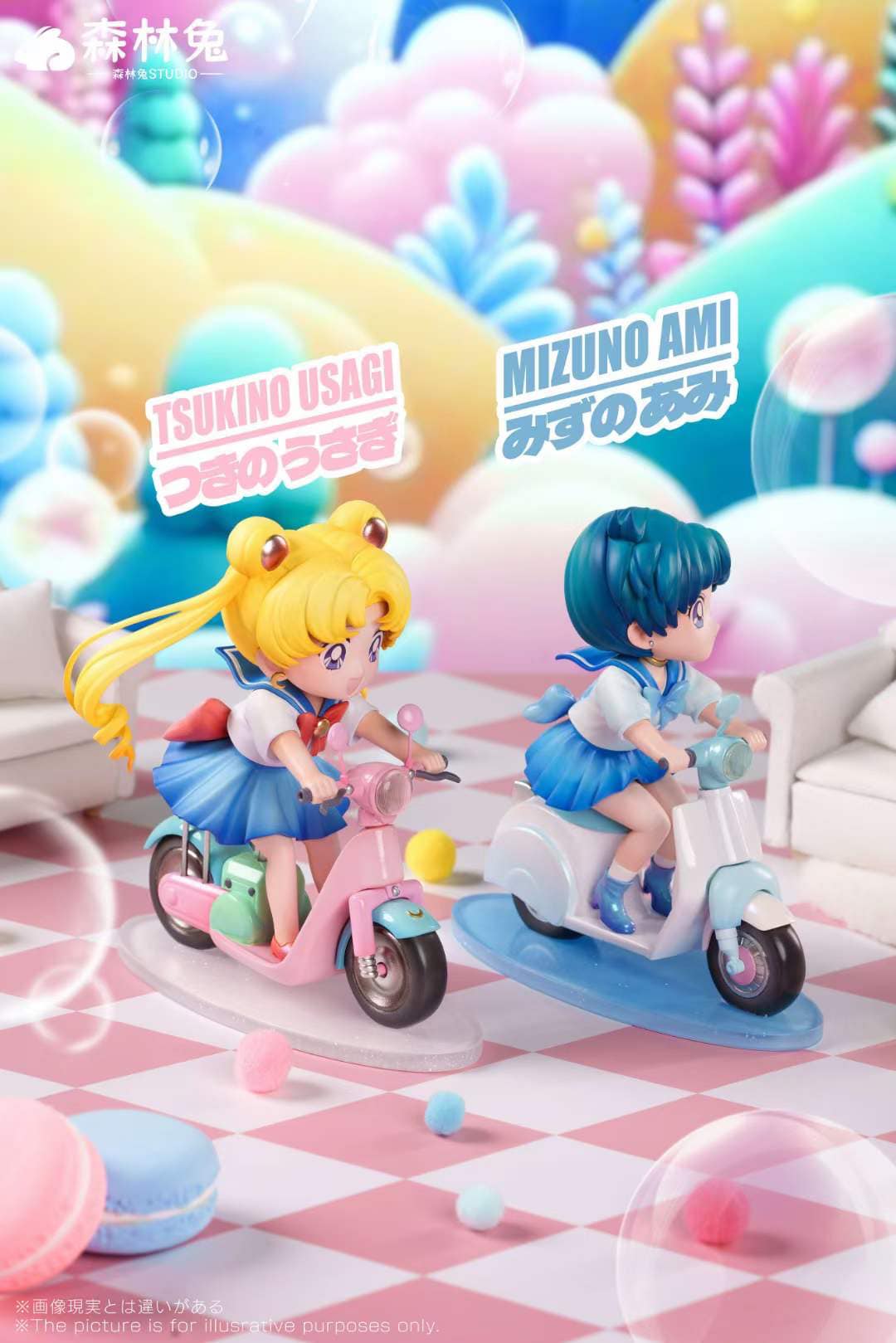 Mizuno Ami (Sailor Mercury) - Sailor Moon - Forest Rabbit Studio - Image 2