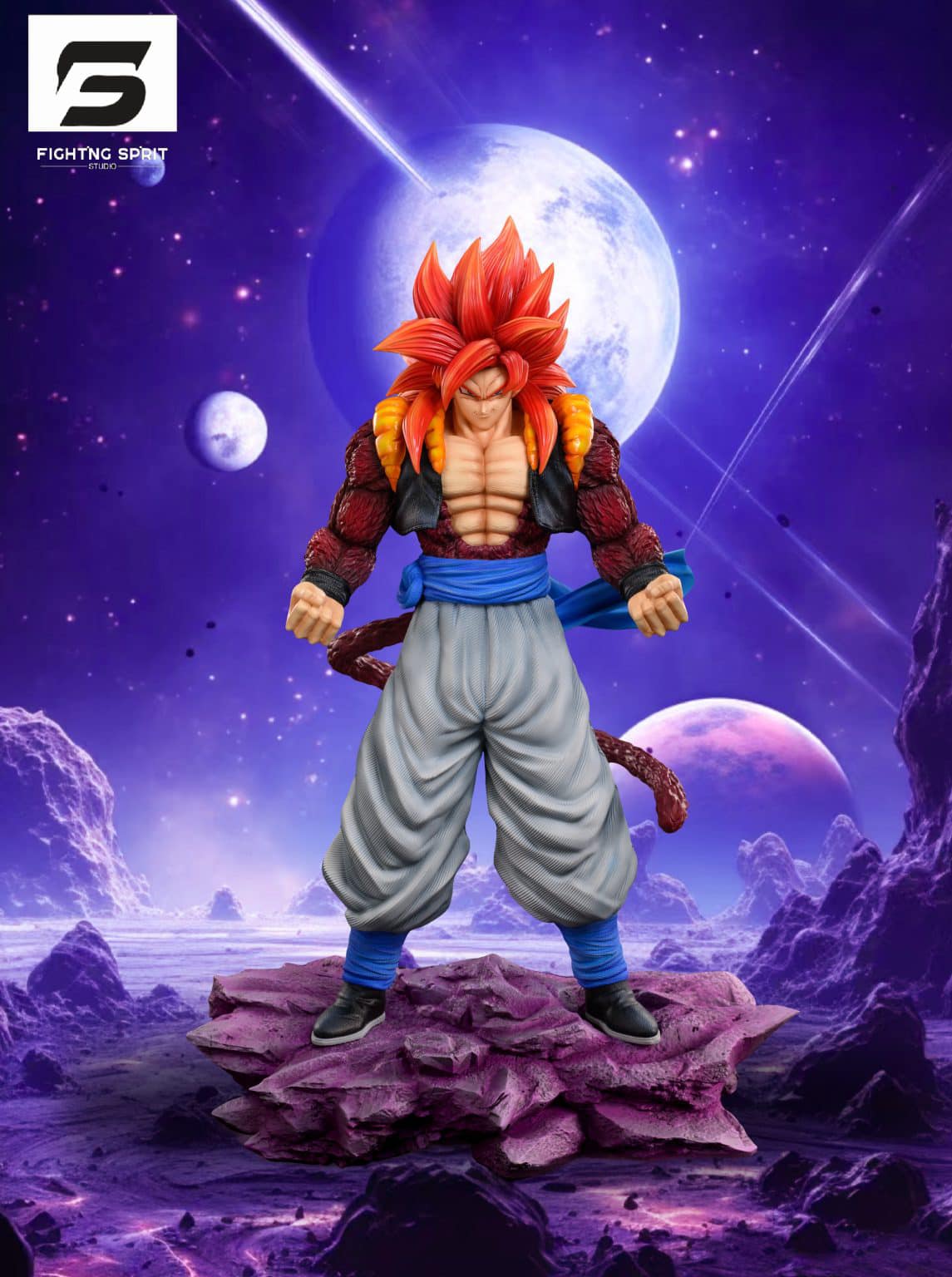 Gogeta Super Saiyan 4 -  Dragon Ball - Fighting Sprit Studio