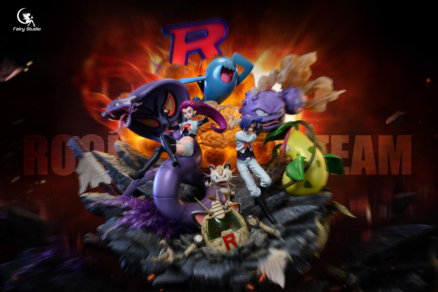 Rocket Team - Pokemon -  Fairy Studio