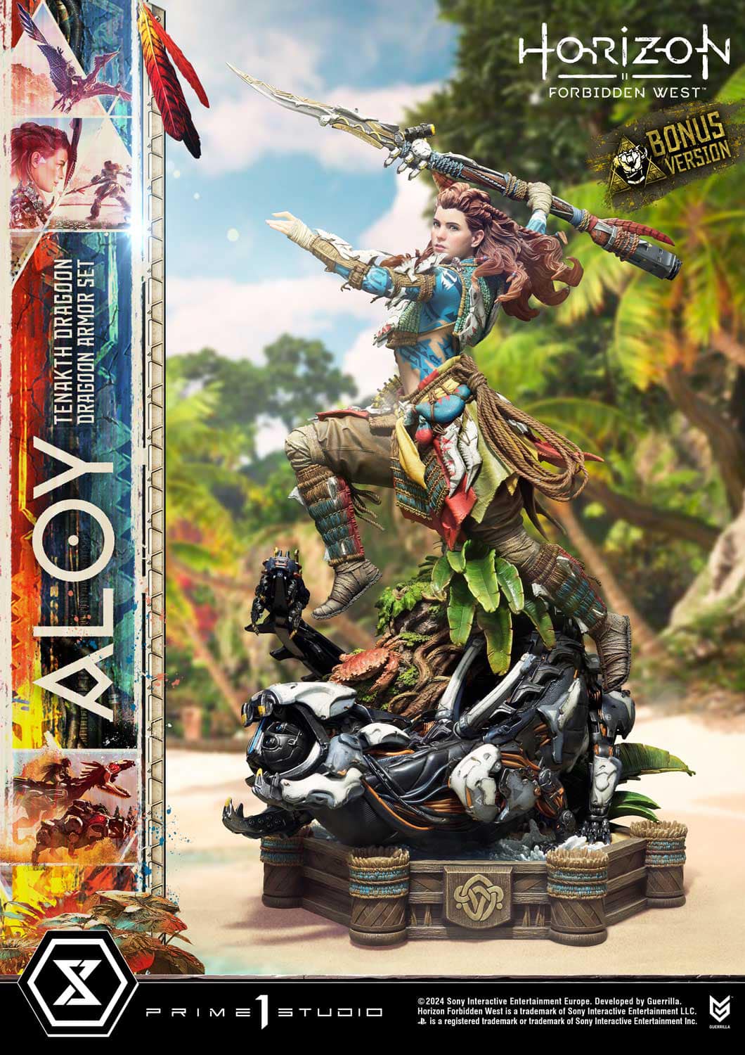 Aloy Tenakth Dragoon Armor Set Bonus Version - Horizon Forbidden West - Prime 1 Studio (Licensed)