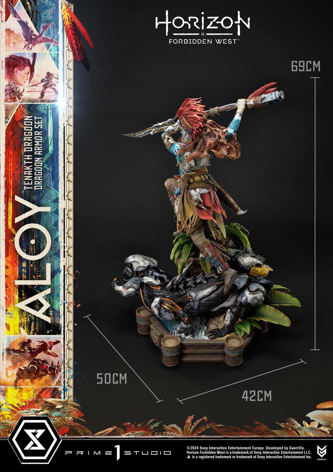 Aloy Tenakth Dragoon Armor Set Bonus Version - Horizon Forbidden West - Prime 1 Studio (Licensed) - Image 9