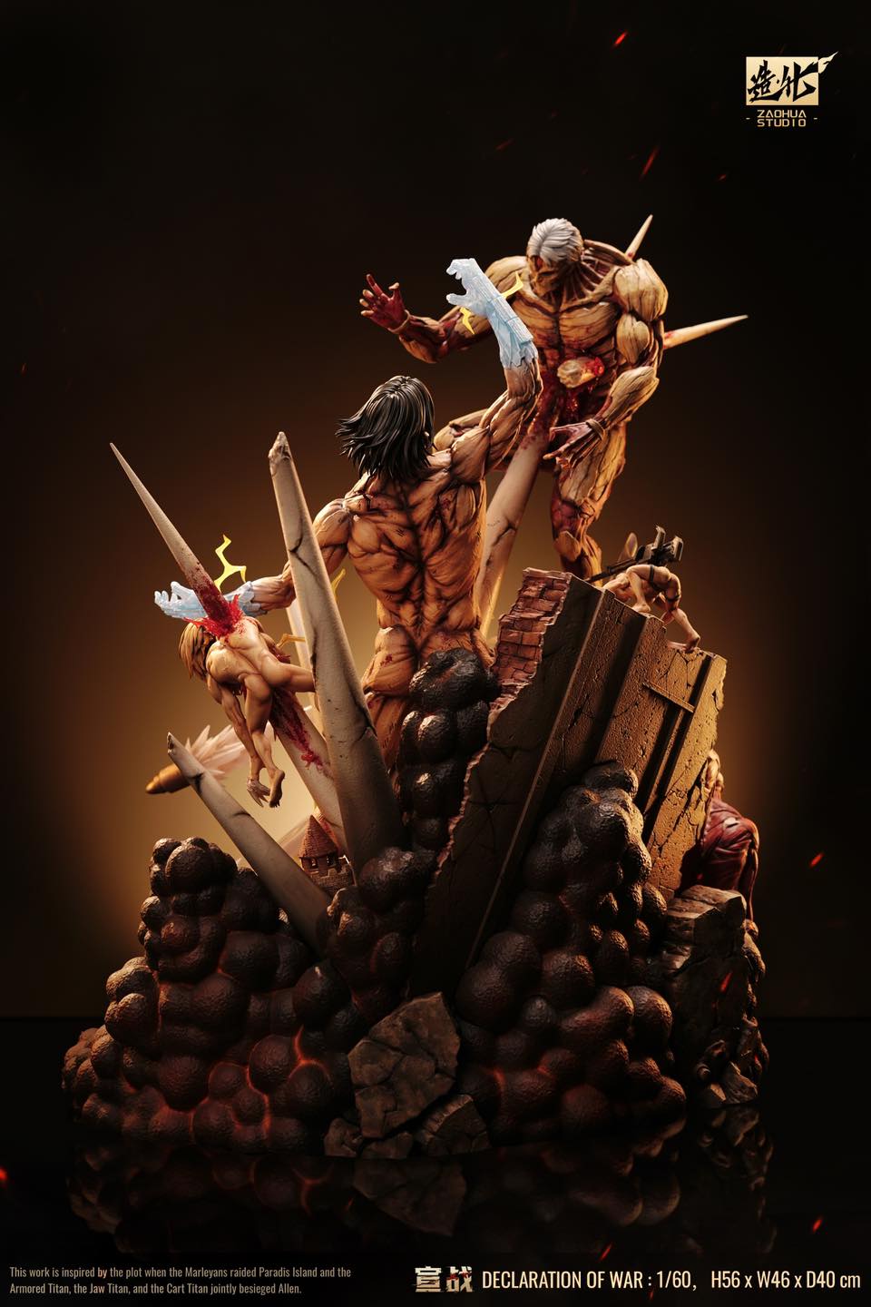 Eren Jeager & Reiner - Attack On Titan - Zaohua Studio - Image 6