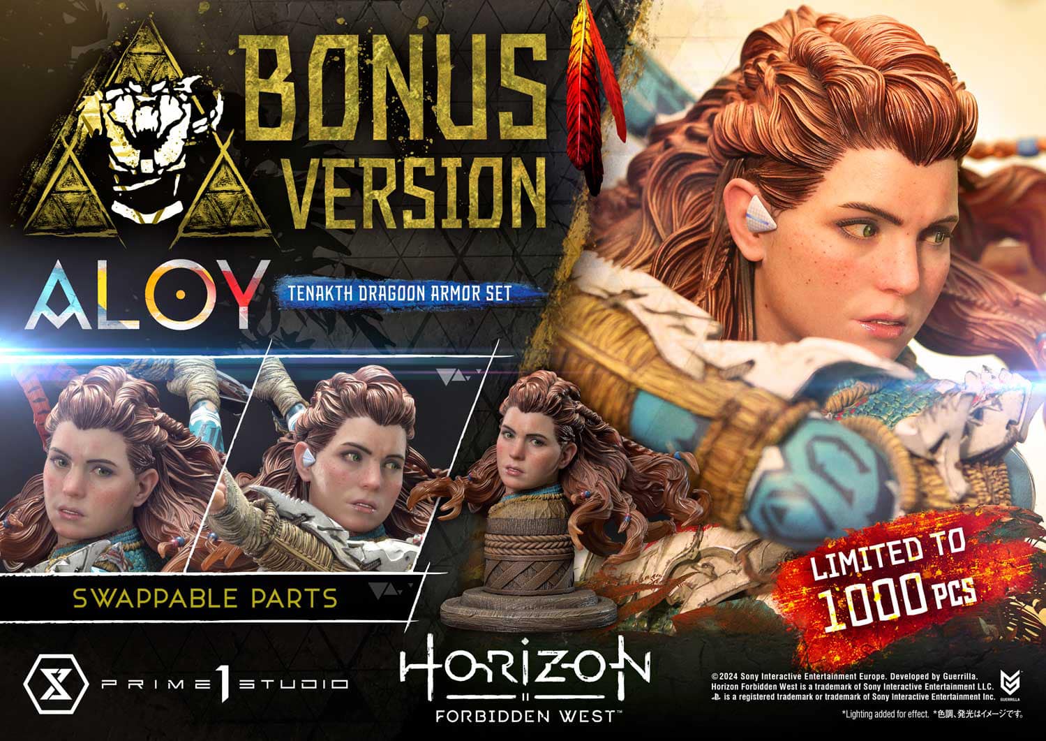Aloy Tenakth Dragoon Armor Set Bonus Version - Horizon Forbidden West - Prime 1 Studio (Licensed) - Image 4