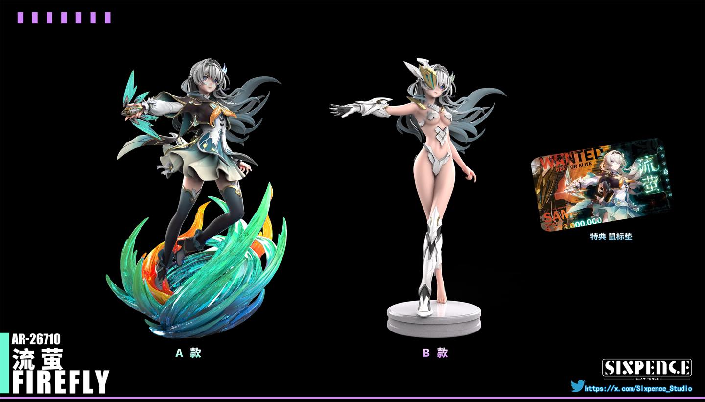 Firefly - Honkai Star Rail - Six Pence Studio