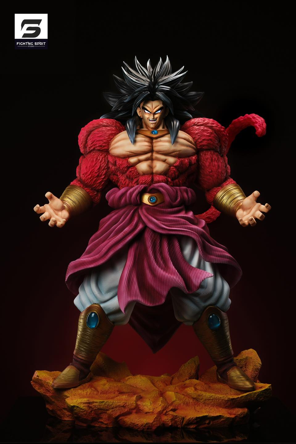 Broly Super Saiyan 4 - Dragon Ball - Fighting Spirit Studio - Image 3