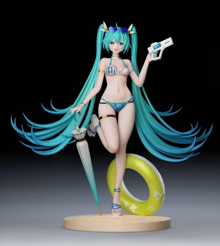 Hatsune Miku Summer Project Sekai - Vocaloid - Kiki Studio