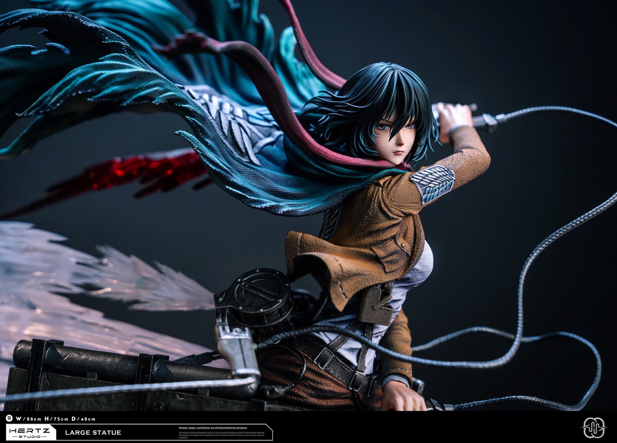 Mikasa vs Female Titan - Attack on Titan - Hertz Studio - Image 11
