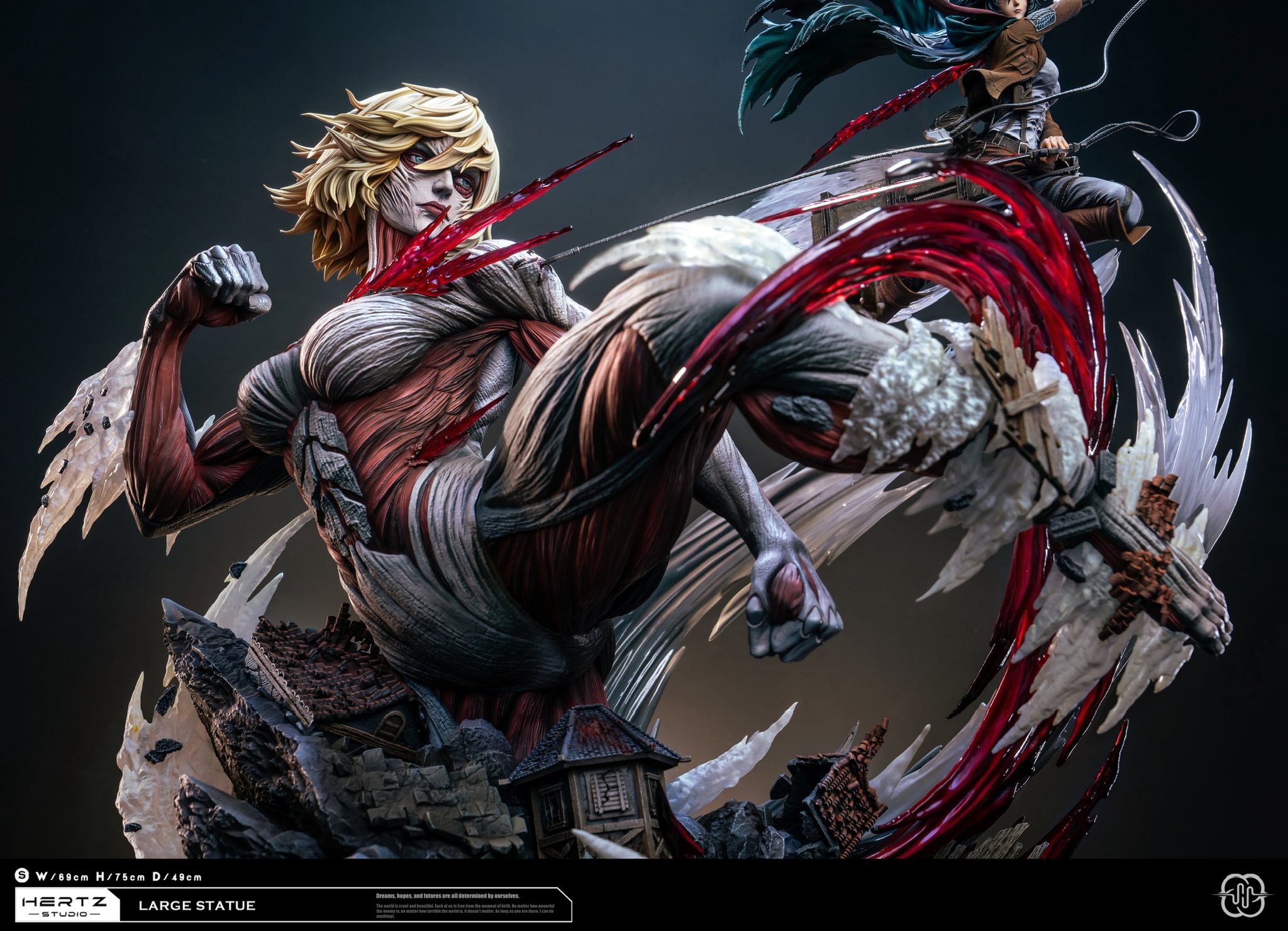 Mikasa vs Female Titan - Attack on Titan - Hertz Studio - Image 5