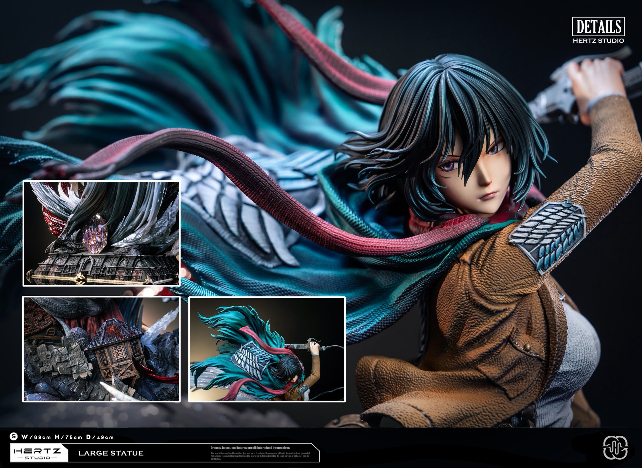 Mikasa vs Female Titan - Attack on Titan - Hertz Studio - Image 8