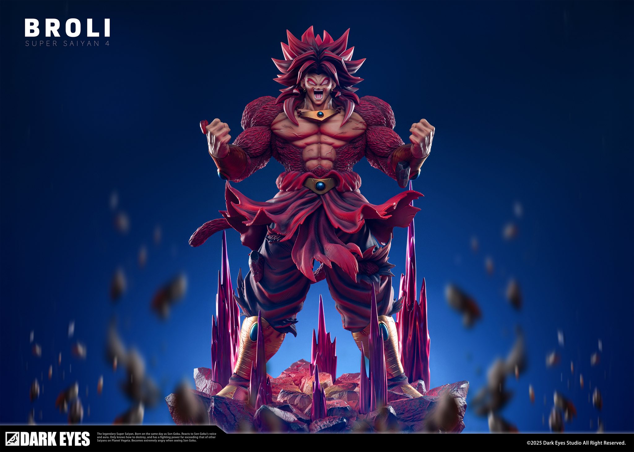 Broly Super Saiyan 4 - Dragon Ball - Dark Eyes Studio - Image 9