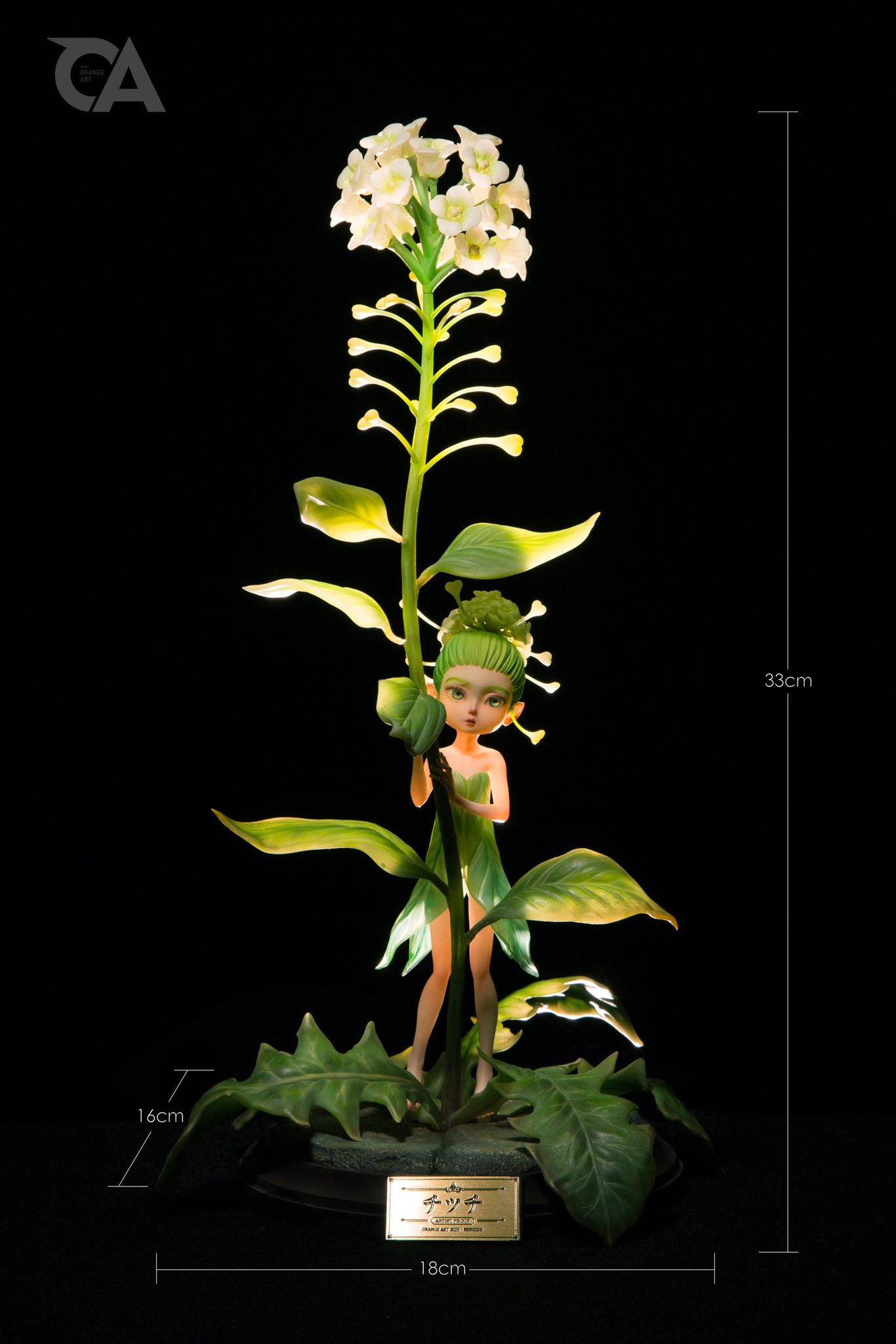 Shepherd's Purse flower Fairy - Berserk - Orange Art - Image 12