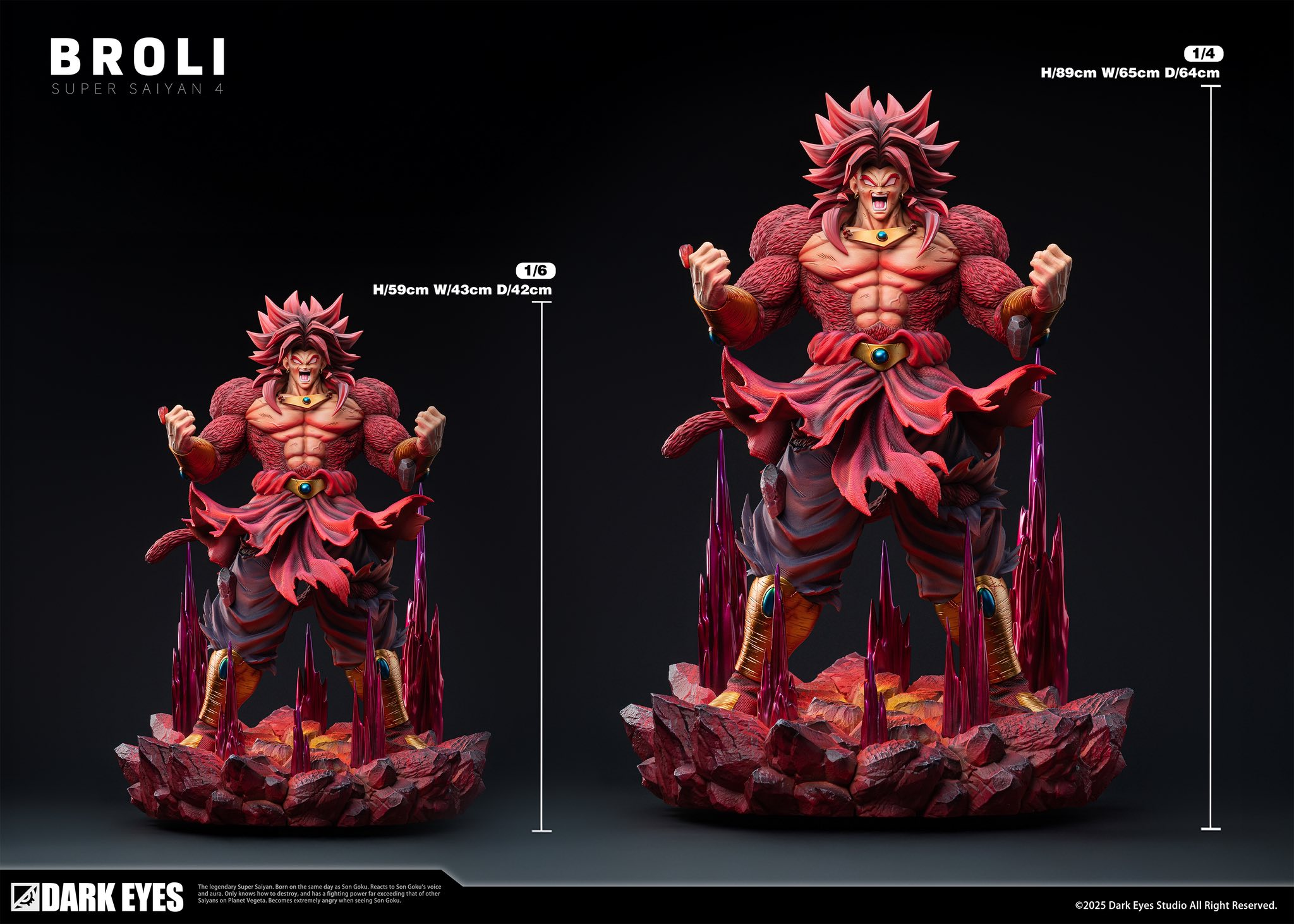 Broly Super Saiyan 4 - Dragon Ball - Dark Eyes Studio - Image 10
