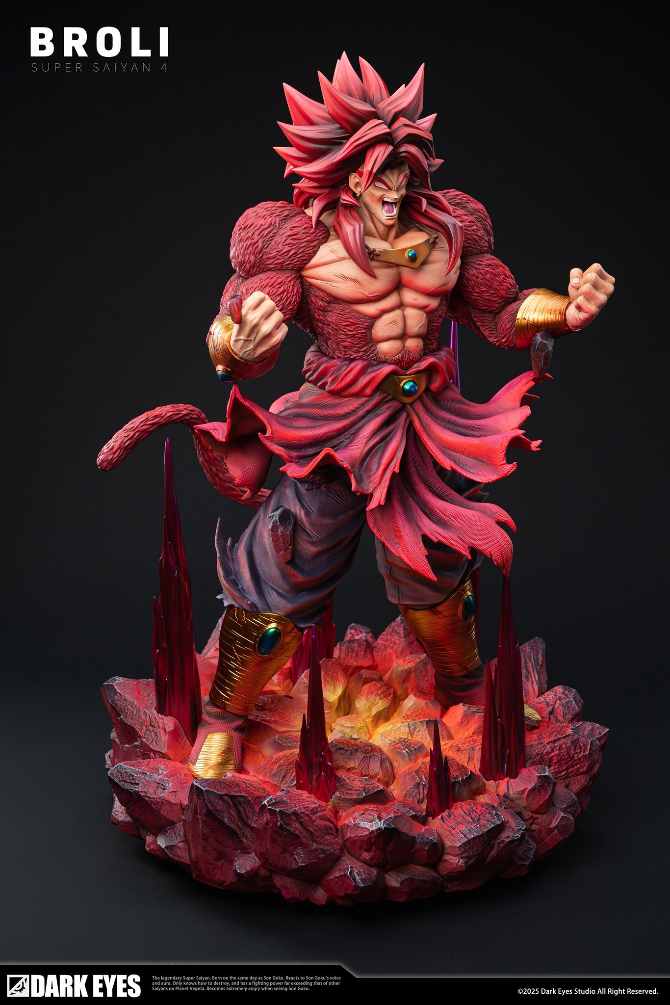 Broly Super Saiyan 4 - Dragon Ball - Dark Eyes Studio - Image 3