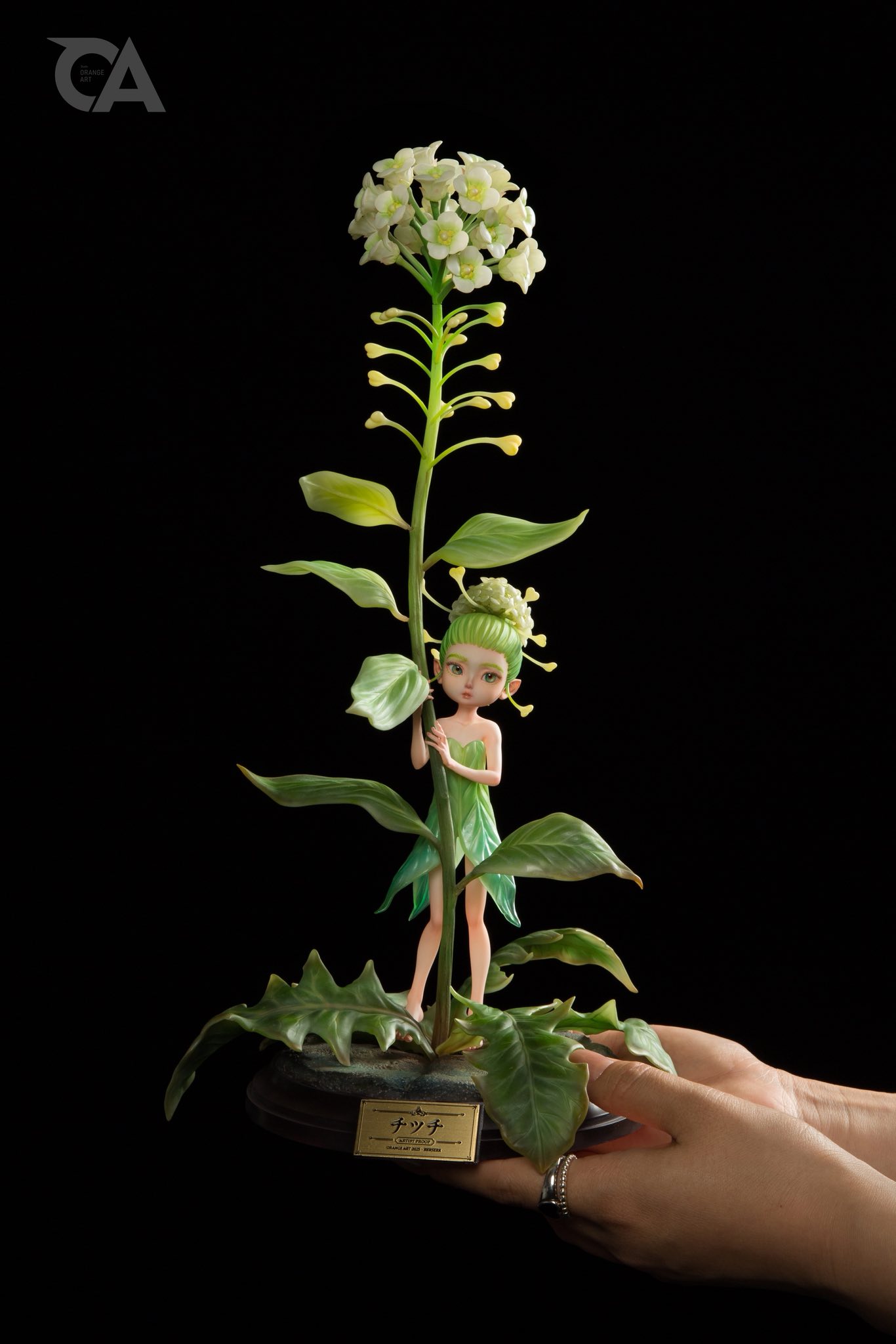 Shepherd's Purse flower Fairy - Berserk - Orange Art - Image 6