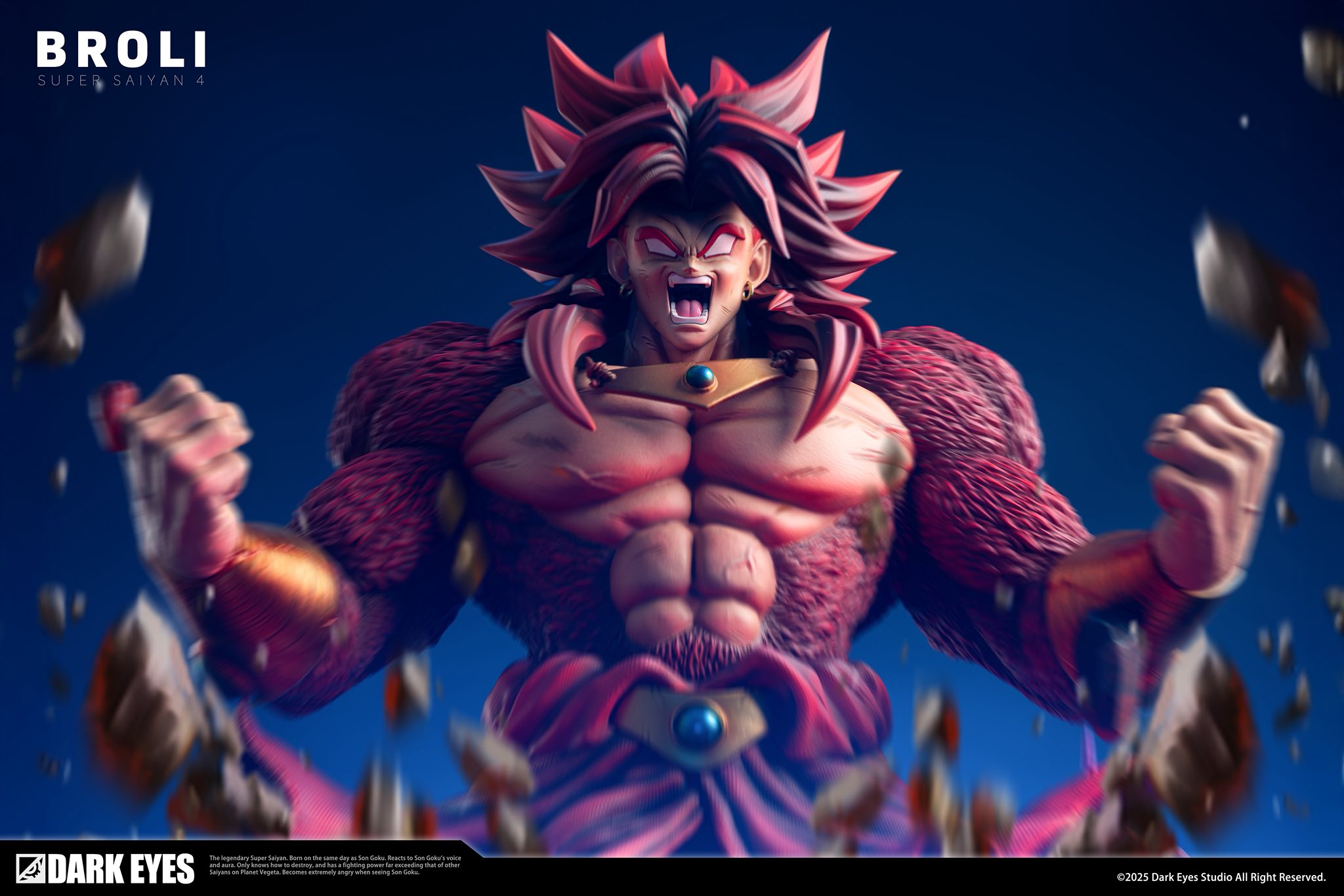 Broly Super Saiyan 4 - Dragon Ball - Dark Eyes Studio - Image 7