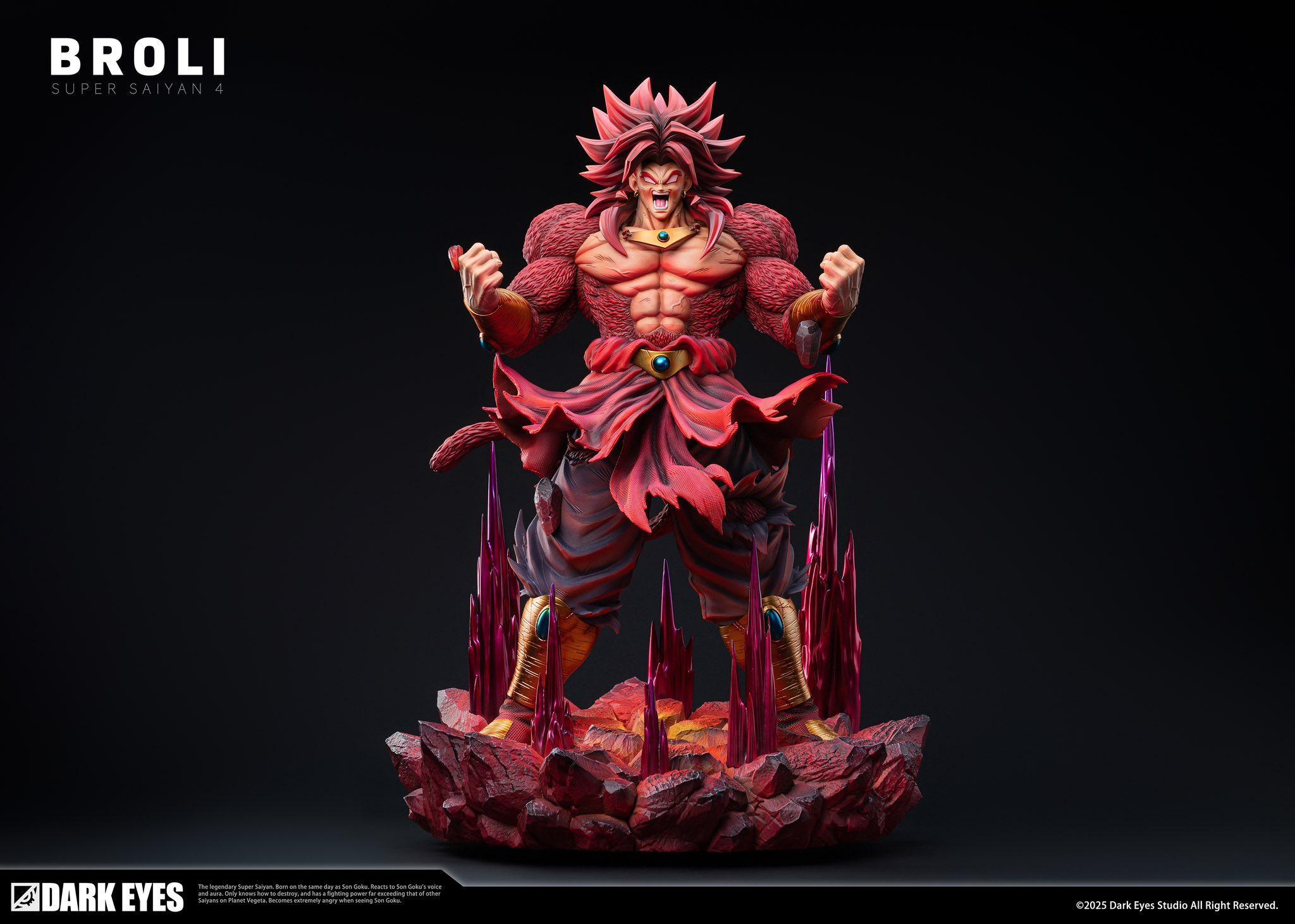 Broly Super Saiyan 4 - Dragon Ball - Dark Eyes Studio