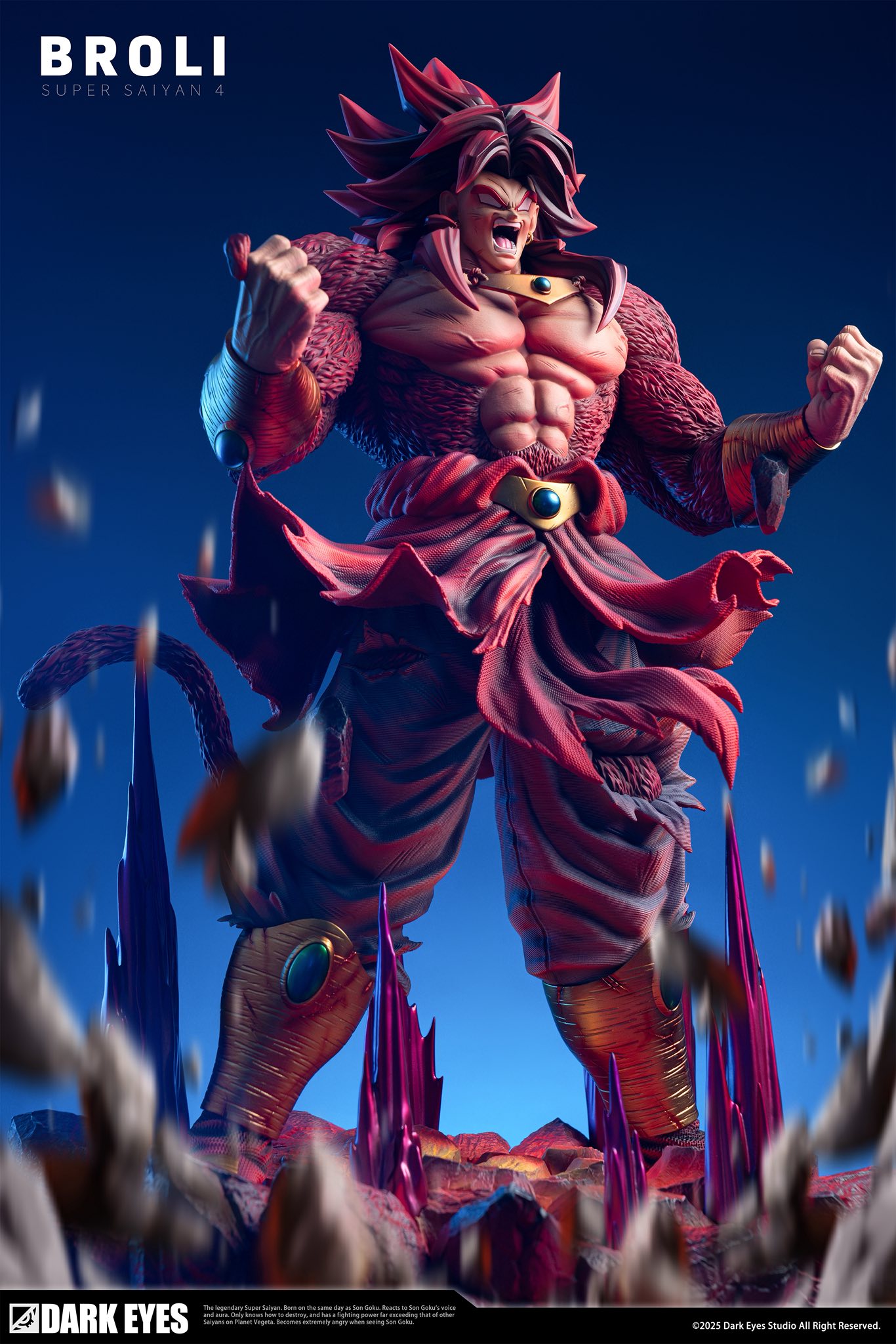 Broly Super Saiyan 4 - Dragon Ball - Dark Eyes Studio - Image 6