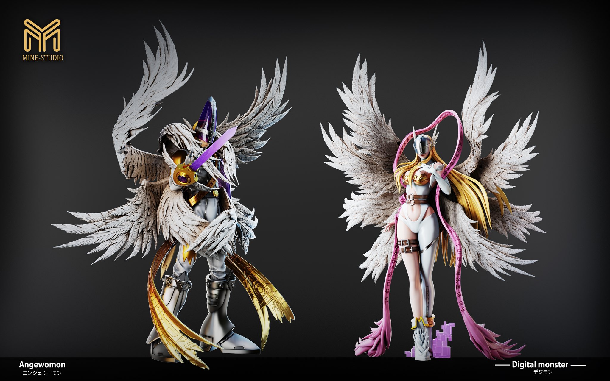 Angewomon - Digimon - MINE Studio - Image 3