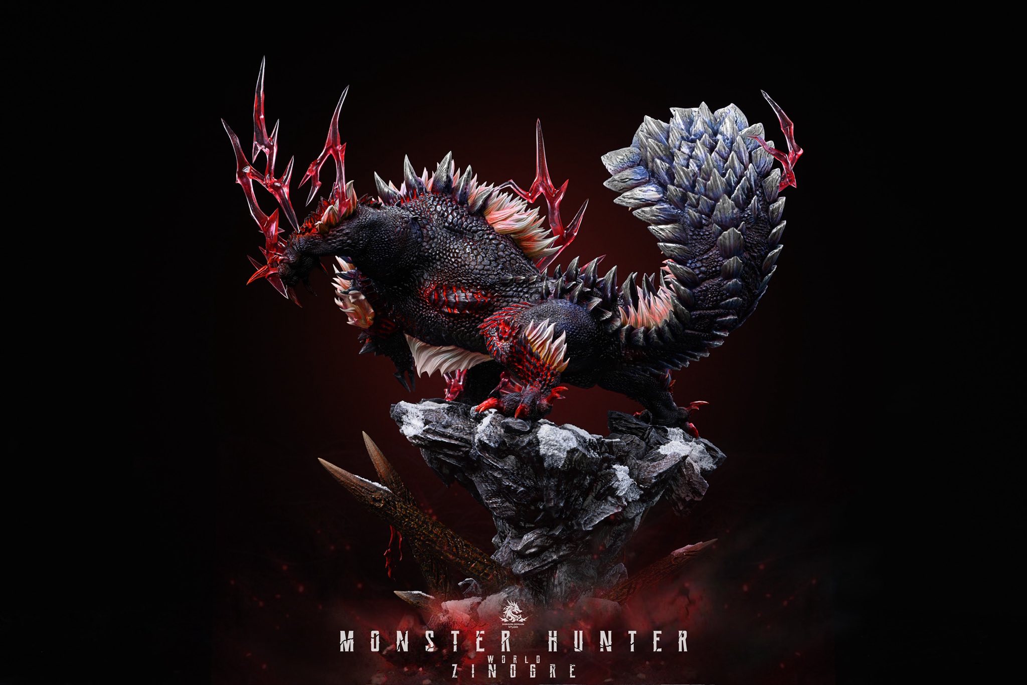 Zinogre & Stygian Zinogre - Monster Hunter - Dragon Realm Studio - Image 4