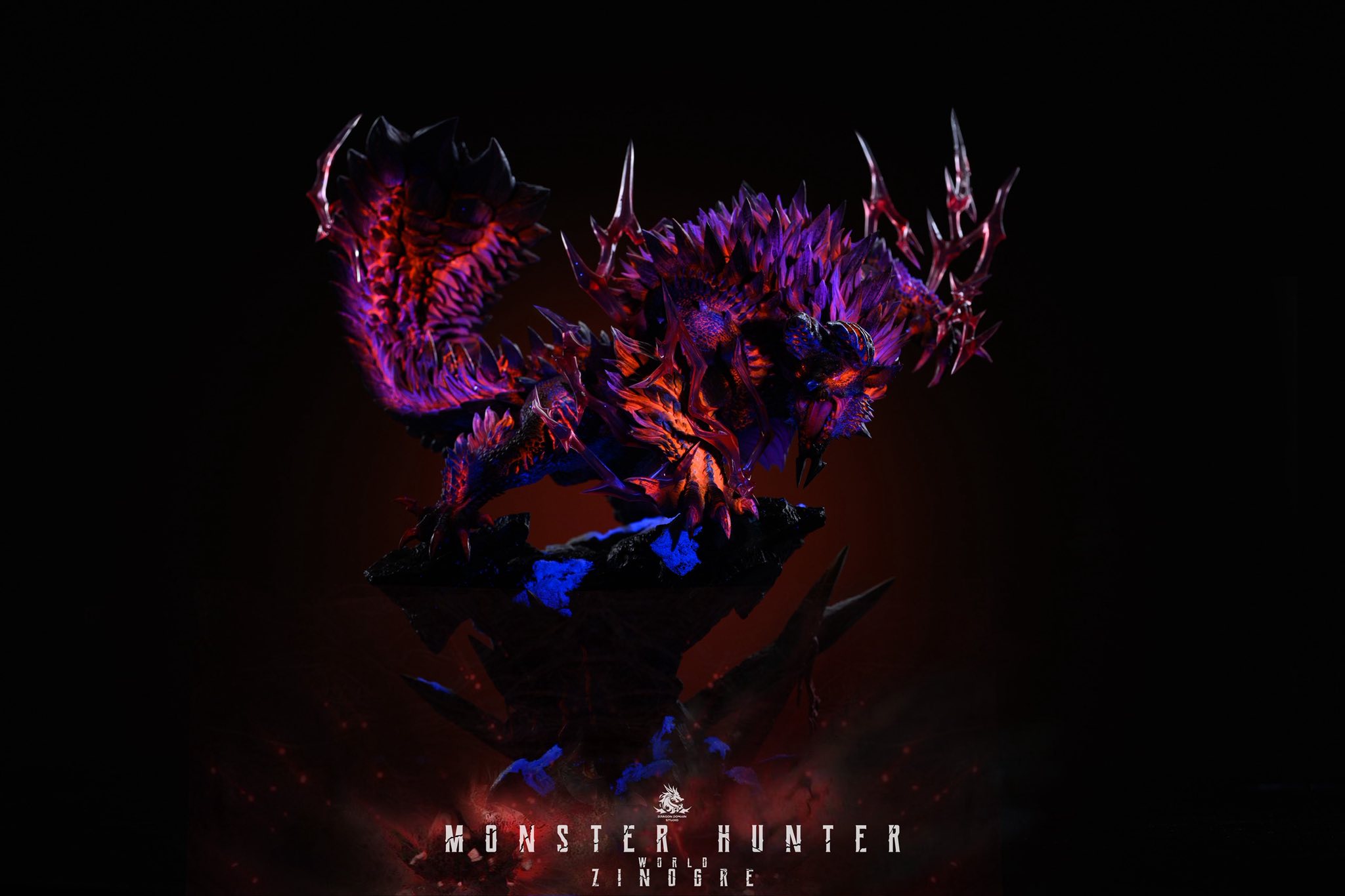 Zinogre & Stygian Zinogre - Monster Hunter - Dragon Realm Studio - Image 2