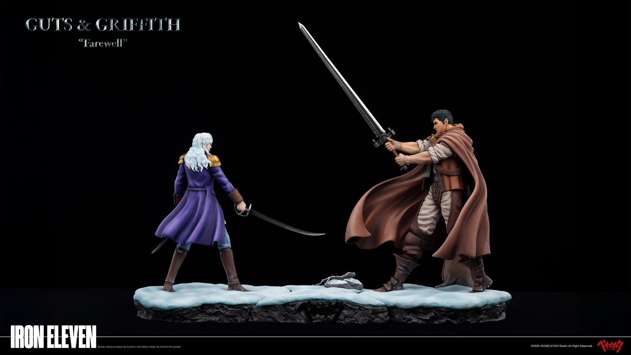 Guts & Griffith Farewell - Berserk - Iron Eleven Studio - Image 11