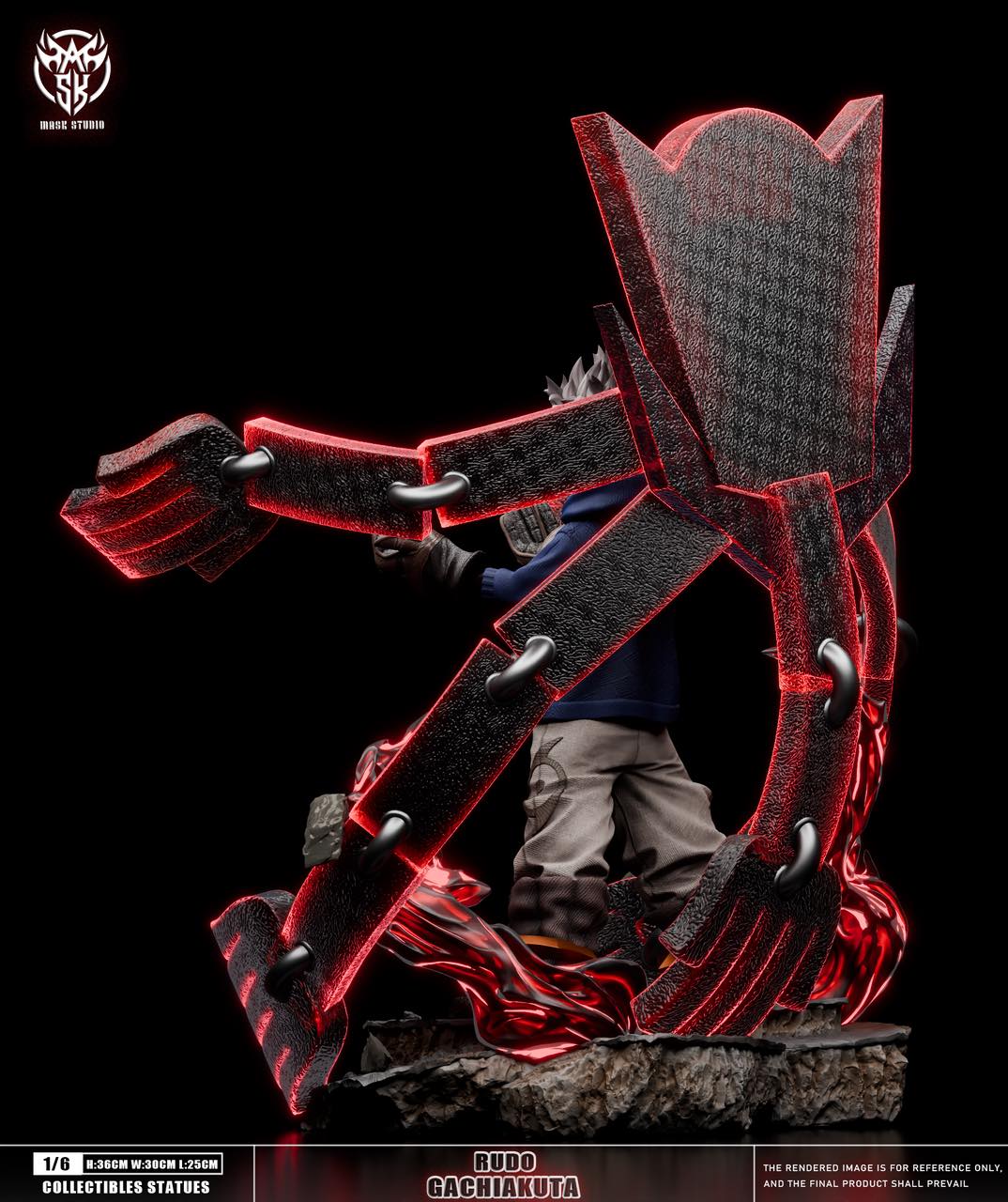 Rudo Surebrec - Gachiakuta - Mask Studio - Image 4
