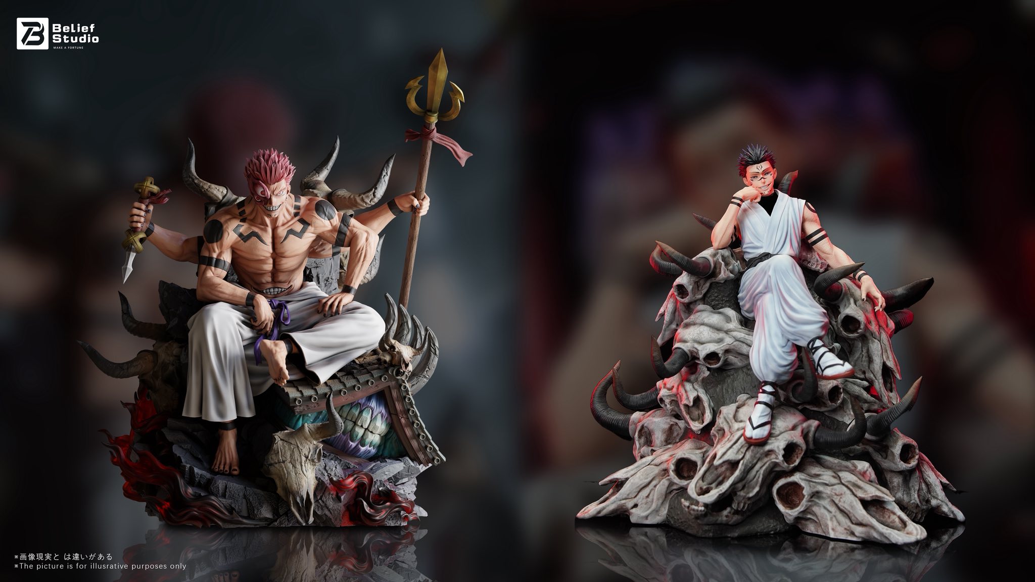 Ryomen Sukuna - Jujutsu Kaisen - Belief Studio - Image 2