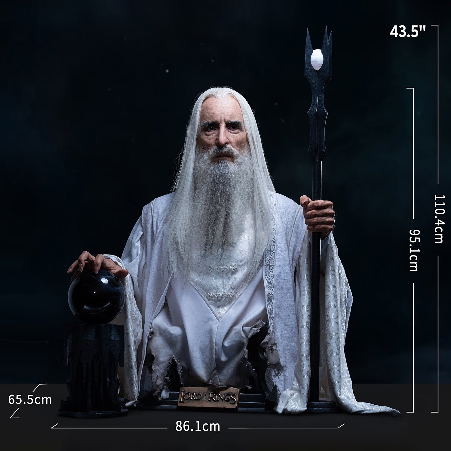 Saruman Life Size Bust - The Lord of the Rings - Infinity Studio x Juxta Films - Image 3