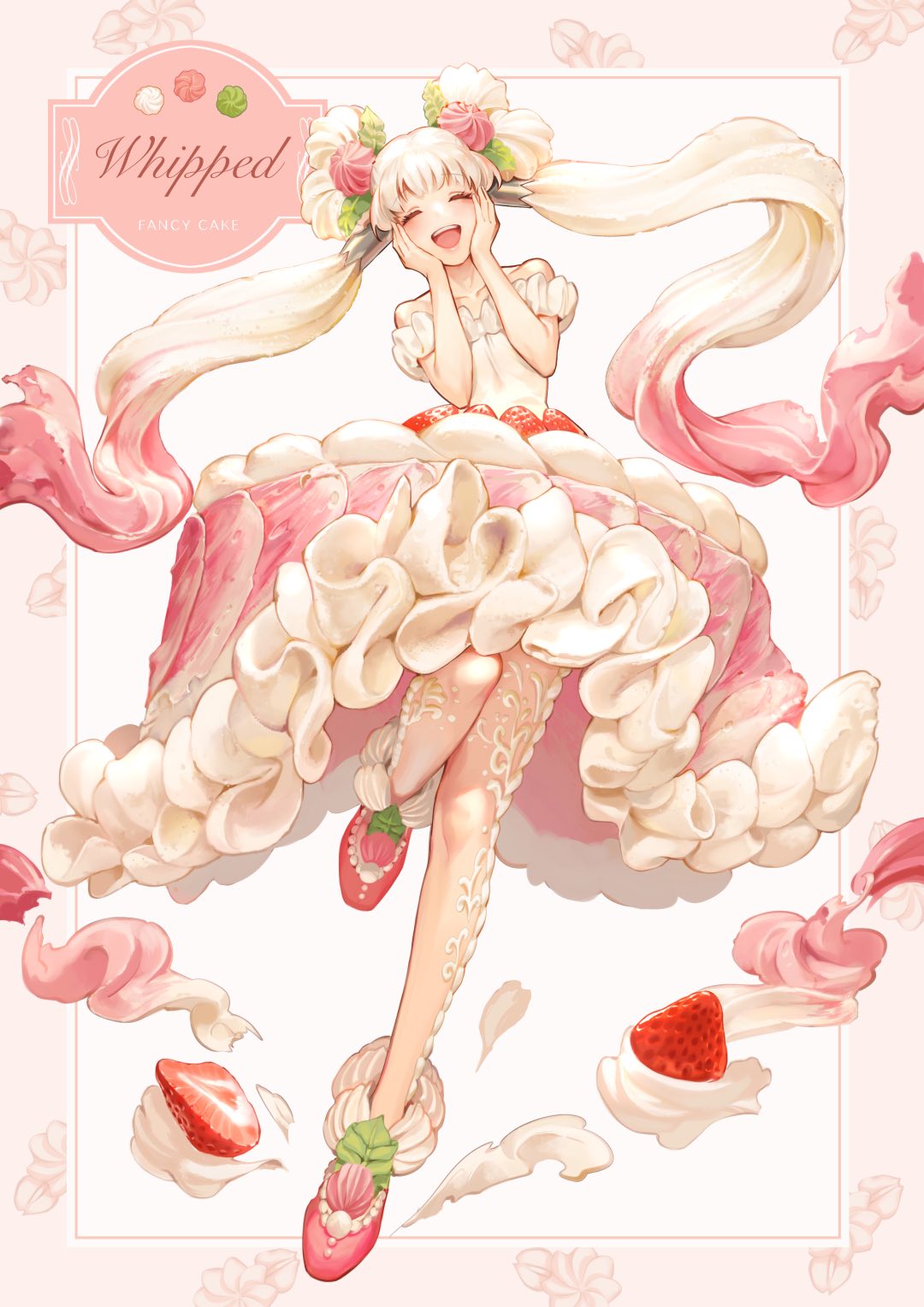 Strawberry & Matcha - Cake Fairies -  WeArtDoing Studio (Licensed) - Image 15